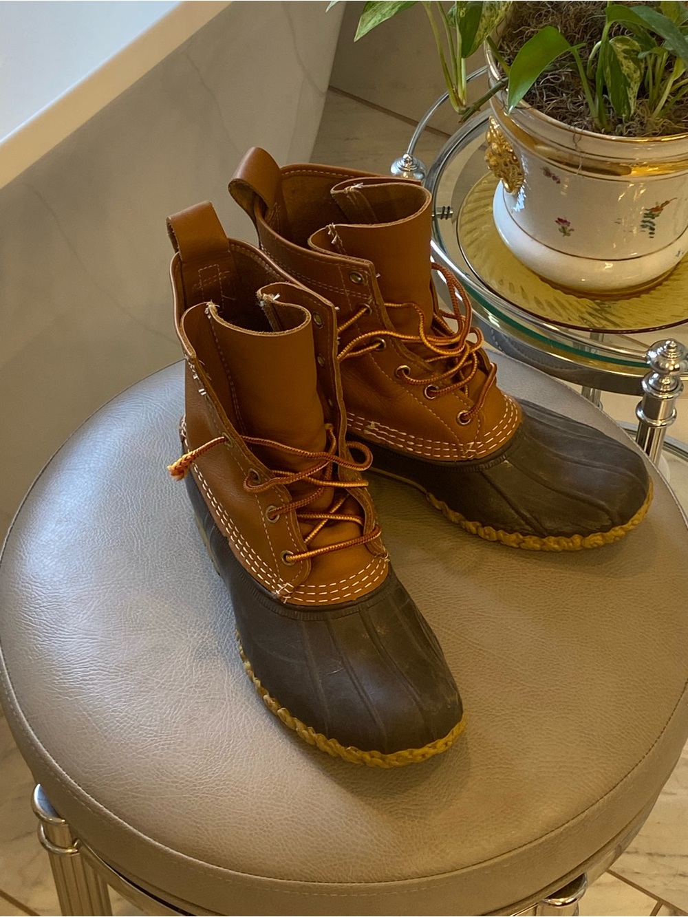 L.L. Bean Gore-Tex Waterproof Duck Boots Size 6